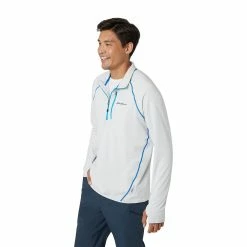 Men's Eddie Bauer Atlas Grid Quarter Zip Pullover -Clearance Sales Store 5568119 ALT2