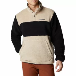 Men's Columbia Rugged Ridge™ Sherpa Half-Snap Jacket -Clearance Sales Store 5570554 Ancient Fossil