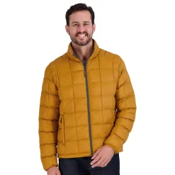 Men's ZeroXposur Luke Box Quilted Puffer Jacket -Clearance Sales Store 5570834 Copper