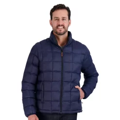 Men's ZeroXposur Luke Box Quilted Puffer Jacket -Clearance Sales Store 5570834 Navy