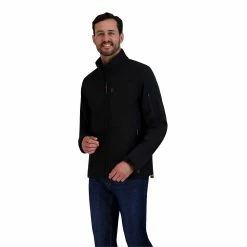 Men's ZeroXposur Rocker Softshell Jacket -Clearance Sales Store 5571678 Black