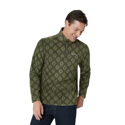 Men's Eddie Bauer Venture Fleece Quarter Zip Pullover -Clearance Sales Store 5583104 Loden