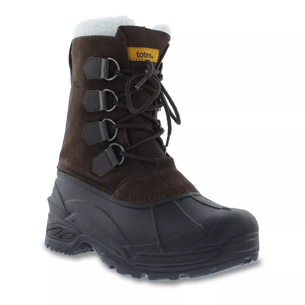 Totes Coastal Men's Waterproof Winter Boots 4 Totes Coastal Men's Waterproof Winter Boots - Image 2