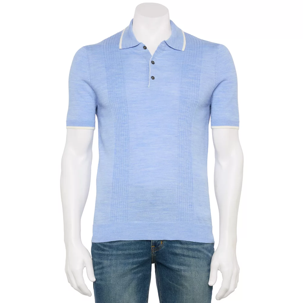 Men's Apt. 9® Ribbed Sweater Polo 7 Men's Apt. 9® Ribbed Sweater Polo - Image 5