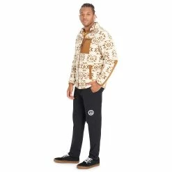 Men's Hurley Printed Sherpa Jacket -Clearance Sales Store 5587683 ALT2