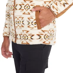 Men's Hurley Printed Sherpa Jacket -Clearance Sales Store 5587683 ALT5