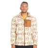 Men's Hurley Printed Sherpa Jacket -Clearance Sales Store 5587683 Barely Bone
