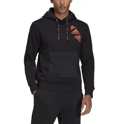 Men's adidas Essentials BrandLove Fleece Hoodie -Clearance Sales Store 5593275 ALT5