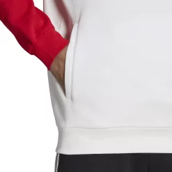 Men's adidas Quarter-Zip Hooded Track Top -Clearance Sales Store 5593299 ALT4