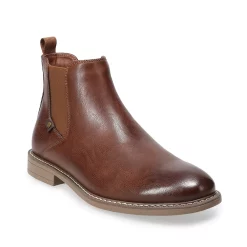 Sonoma Goods For Life® Temperature Men's Casual Dress Chelsea Boots -Clearance Sales Store 5597451 Cognac