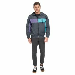Men's Hurley 90s Jack Windbreaker Jacket 16 Men's Hurley 90s Jack Windbreaker Jacket -Clearance Sales Store 5597942 ALT5