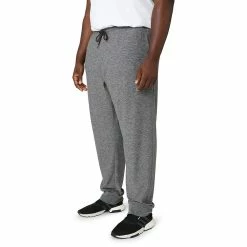 Men's Big & Tall Eddie Bauer Tech Fleece Jogger Pants -Clearance Sales Store 5598645 ALT4