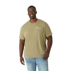 Men's Big & Tall Eddie Bauer Graphic Tee -Clearance Sales Store 5598648 Green Tan