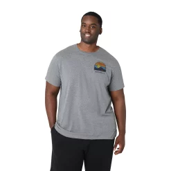Men's Big & Tall Eddie Bauer Graphic Tee -Clearance Sales Store 5598648 Heather Gray