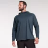 Big & Tall FLX Active Yoga Hoodie -Clearance Sales Store 5608182 Charcoal
