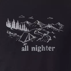 Mens Cuddl Duds Men's Cuddl Duds® Graphic Tee Classic Pajama Set -Clearance Sales Store 5608709 ALT2