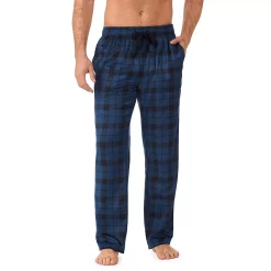 Men's Cuddl Duds® Fleece Pajama Pants -Clearance Sales Store 5608725 Blue Check