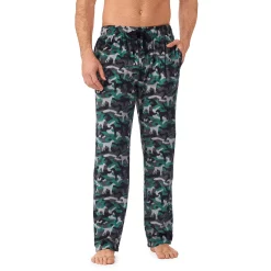Men's Cuddl Duds® Fleece Pajama Pants -Clearance Sales Store 5608725 Green Dog Camo