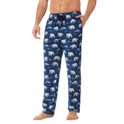 Men's Cuddl Duds® Fleece Pajama Pants -Clearance Sales Store 5608725 Polar Bears