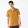 Men's Apt. 9® Tipped Zipper Polo -Clearance Sales Store 5617034 Gold
