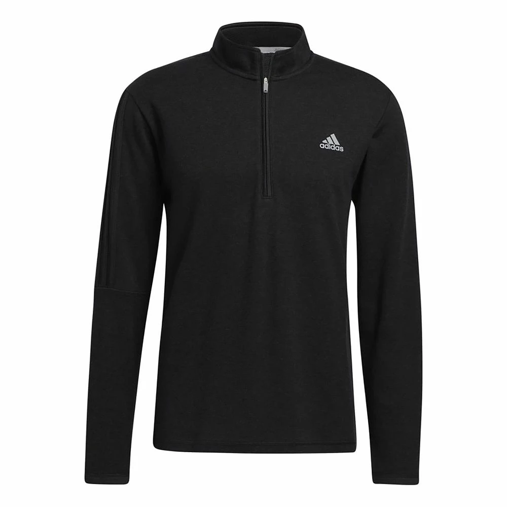 Big & Tall adidas 3-Stripe Quarter-Zip Pullover Top 6 Big & Tall adidas 3-Stripe Quarter-Zip Pullover Top - Image 4