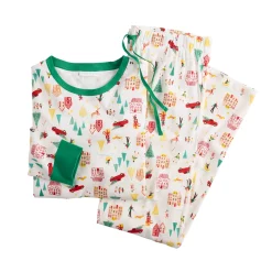 Men's LC Lauren Conrad Jammies For Your Families® Holiday Village Pajama Set -Clearance Sales Store 5623103 ALT2