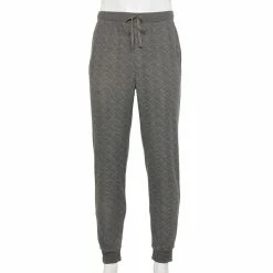 Men's Sonoma Goods For Life® Whisperluxe Waffle Jogger -Clearance Sales Store 5627680 Charcoal Space Dye