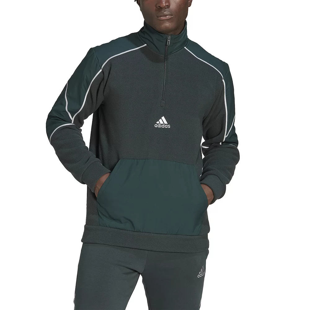 Men's adidas Commuter Polar Fleece Pullover 10 Men's adidas Commuter Polar Fleece Pullover - Image 8