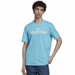 Men's adidas FIFA World Cup 2022™ Tee -Clearance Sales Store 5635477 Bright Cyan