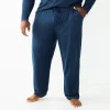 Big & Tall Sonoma Goods For Life® Whisperluxe Waffle Pants -Clearance Sales Store 5640895 Mineral Navy Space Dye