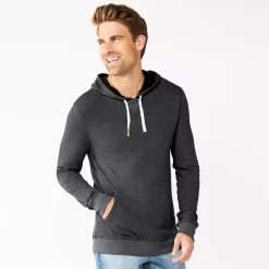 Men's Sonoma Goods For Life® Double-Knit Hoodie -Clearance Sales Store 5644399 Black