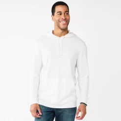 Men's Sonoma Goods For Life® Double-Knit Hoodie -Clearance Sales Store 5644399 Cream