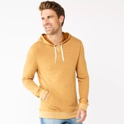 Men's Sonoma Goods For Life® Double-Knit Hoodie -Clearance Sales Store 5644399 Rust