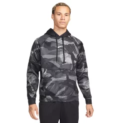 Big & Tall Nike Therma-FIT Allover Camo Fitness Hoodie -Clearance Sales Store 5656343 Black Coconut Milk