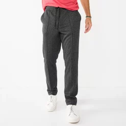 Men's Apt. 9® Casual Drawstring Pants -Clearance Sales Store 5657073 Mineral Black