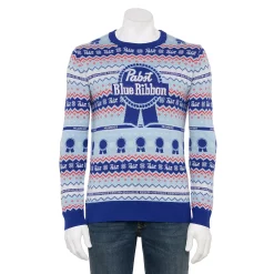 Men's Holiday Character Sweaters -Clearance Sales Store 5661091 Silver Navy