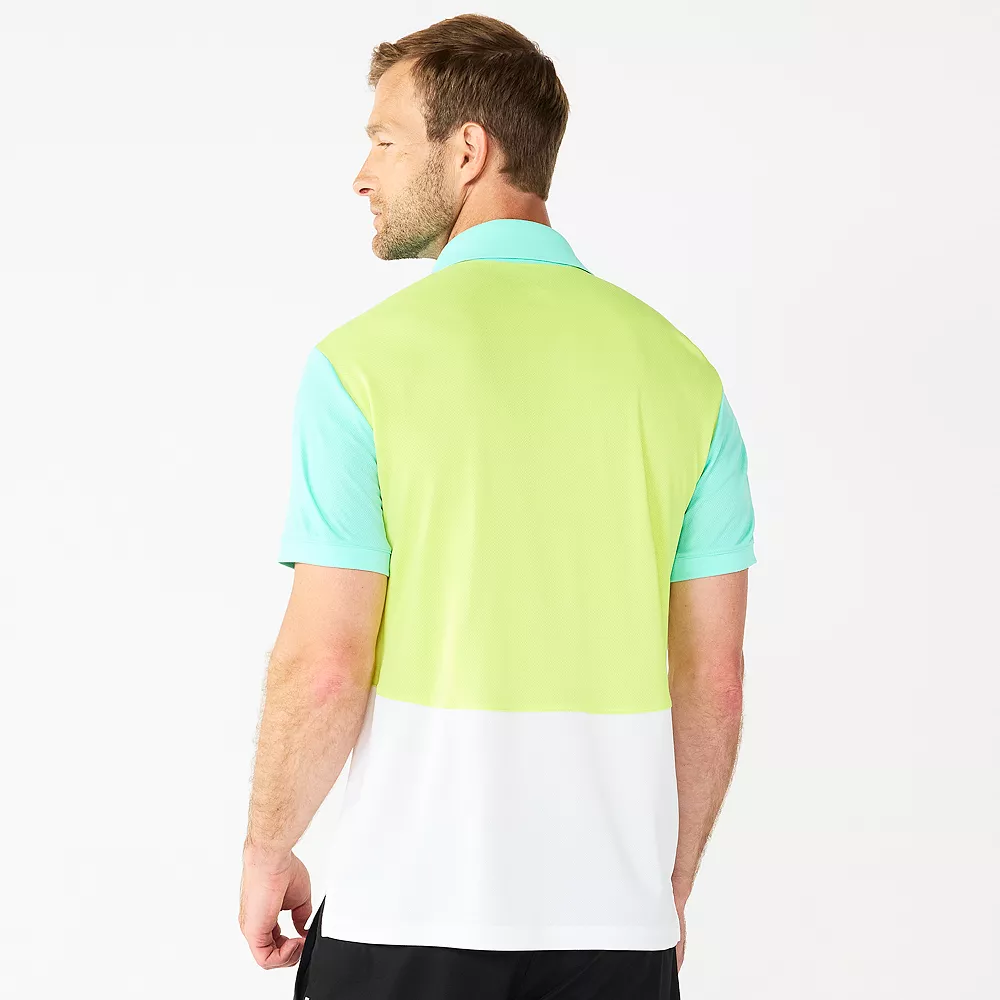 Men's Tek Gear® Colorblock Polo 4 Men's Tek Gear® Colorblock Polo - Image 2