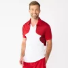 Men's Tek Gear® Colorblock Polo -Clearance Sales Store 5662292 Cherry Cocktail