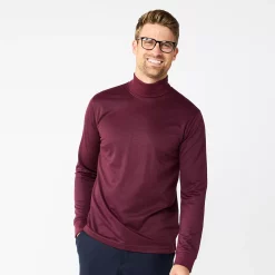 Men's Apt. 9® Turtleneck -Clearance Sales Store 5664419 Burgundy