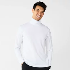 Men's Apt. 9® Turtleneck -Clearance Sales Store 5664419 Modern White
