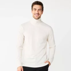 Men's Apt. 9® Turtleneck -Clearance Sales Store 5664419 Natural