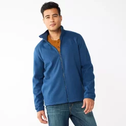 Men's Sonoma Goods For Life® Polar-Fleece Full-Zip Jacket -Clearance Sales Store 5667572 Blue