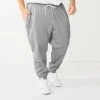 Big & Tall Tek Gear® Performance Fleece Joggers -Clearance Sales Store 5668660 Black White