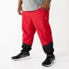 Big & Tall Tek Gear® Warm-Up Pants -Clearance Sales Store 5669561 Red Black White