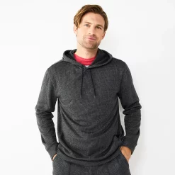 Men's Apt. 9® Hooded Top -Clearance Sales Store 5672936 Mineral Black