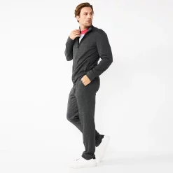 Men's Apt. 9® Full-Zip Jacket -Clearance Sales Store 5672937 Mineral Black