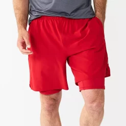 Men's Tek Gear® Mesh Back Shorts -Clearance Sales Store 5676639 Cherry Cocktail