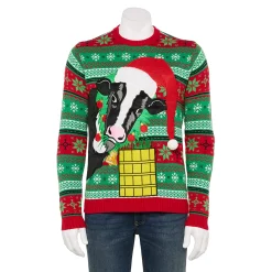 Men's Holiday Sweaters -Clearance Sales Store 5685239 Holiday Cow