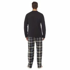 Men's Cuddl Duds® Cozy Lodge Pajama Set -Clearance Sales Store 5690312 ALT