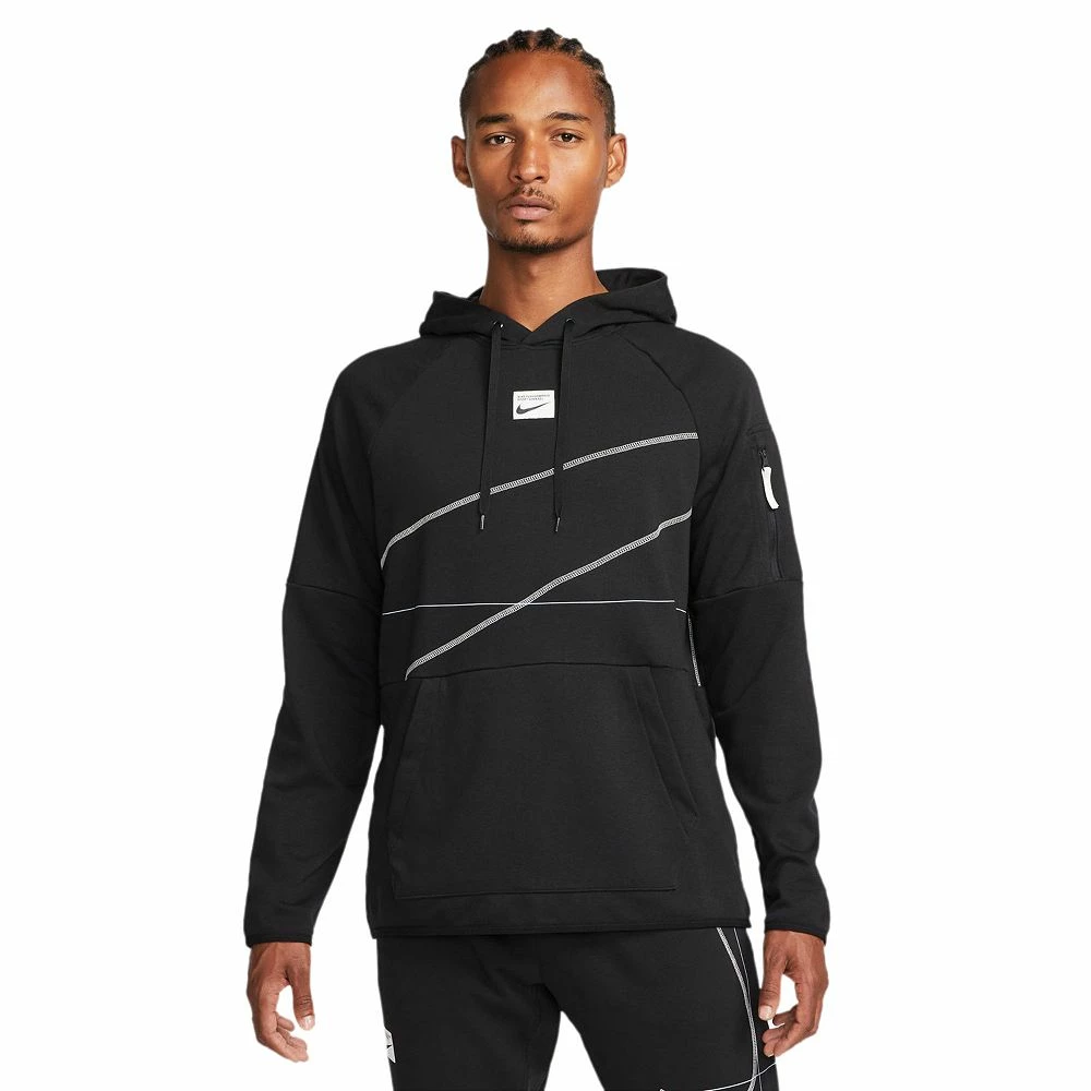 Men's Nike Dri-FIT Fleece Pullover Fitness Hoodie 3 Men's Nike Dri-FIT Fleece Pullover Fitness Hoodie